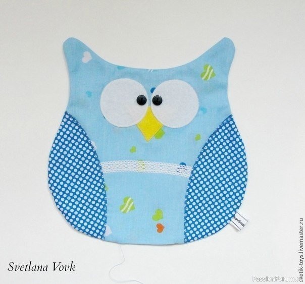 Совушка-подушка. Выкройки