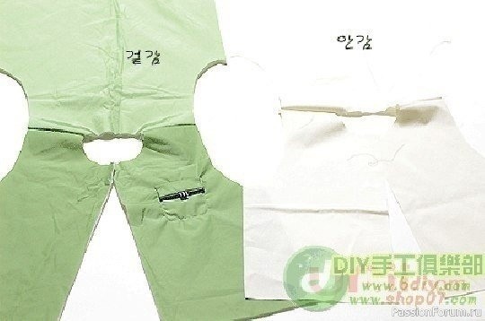 Жилетка с выкройкой