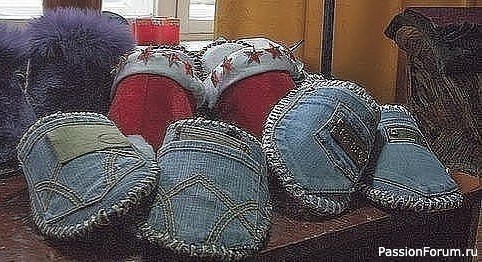 Шьём тапочки своими руками. Выкройки