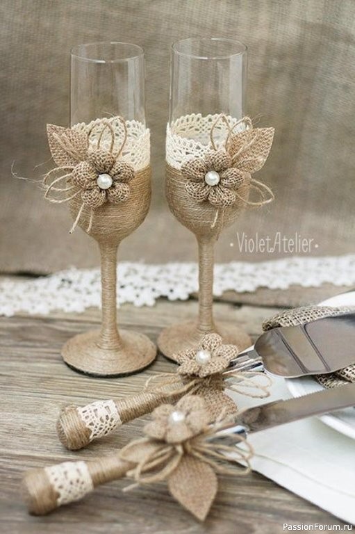 Поделки из джута. Идеи