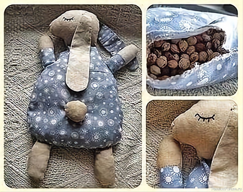 Зайчик-грелка. МК