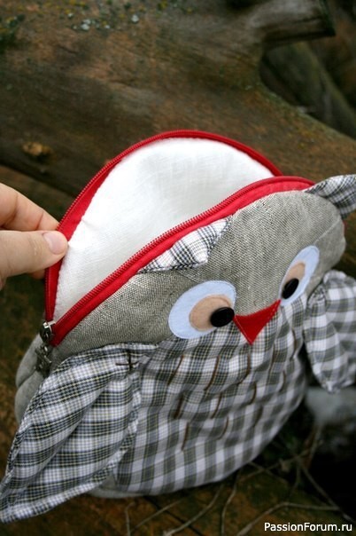 Шьем необычную косметичку. Выкройка