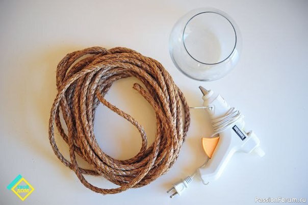 Ваза в стиле рустик: мастер-класс