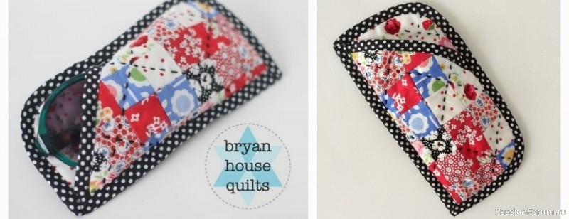 Шьем чехольчик для очков. Выкройки