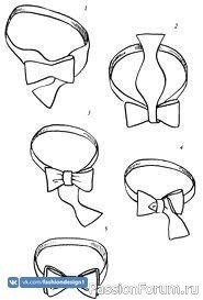 &Gamma;aлcтук "бaбoчкa". Выкройка