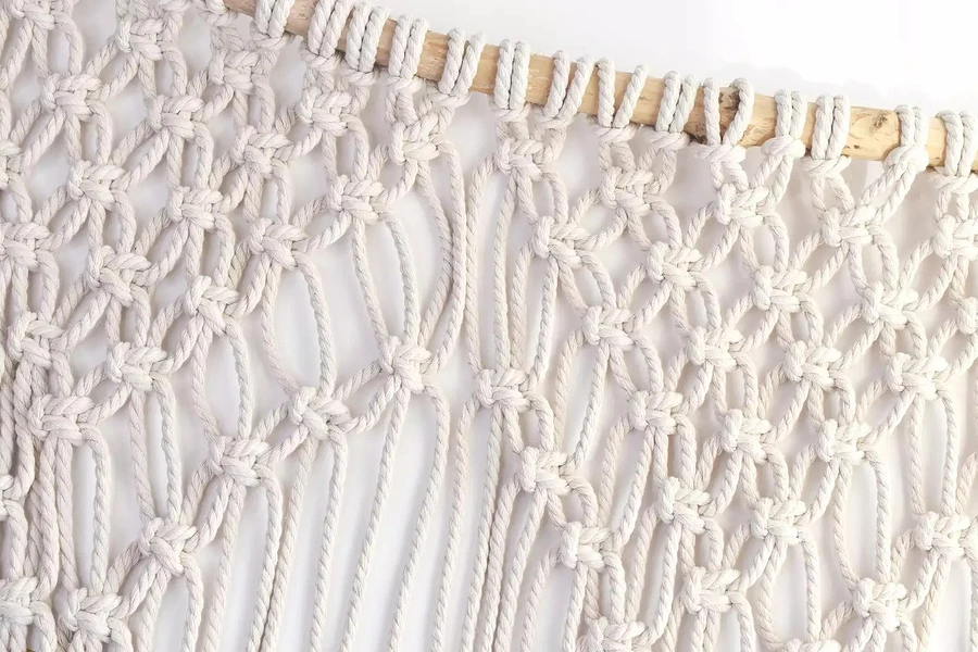 Шторы в технике макраме: пошаговый мастер-класс