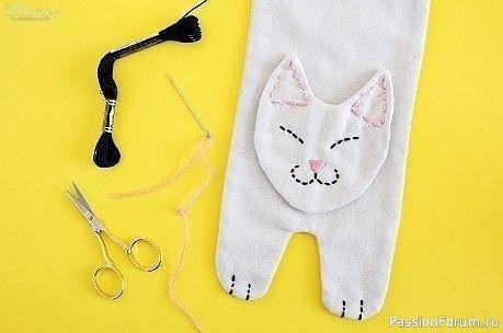 Котик-грелка. Выкройки