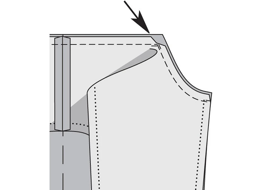 Жакет с необычным воротником и комбинированными рукавами: пошаговый мастер-класс