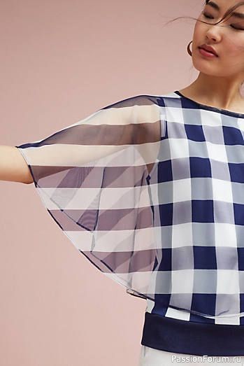 Эффектные и простые в пошиве блузы. Идеи и выкройки