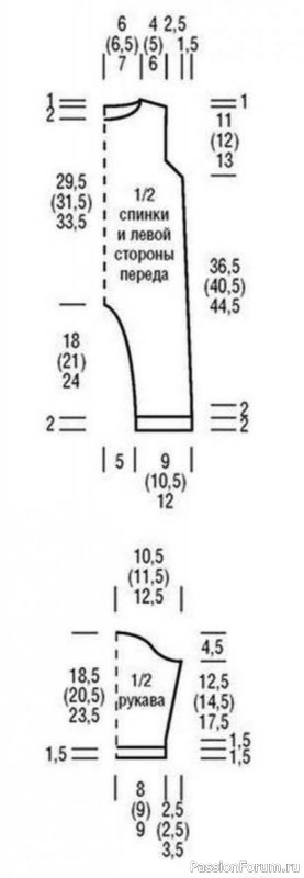 Детский комбинезон спицами с вышивкой