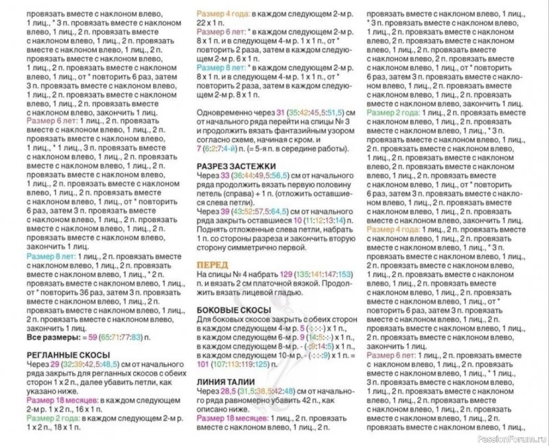 Детское платье с ажурной кокеткой. Описание