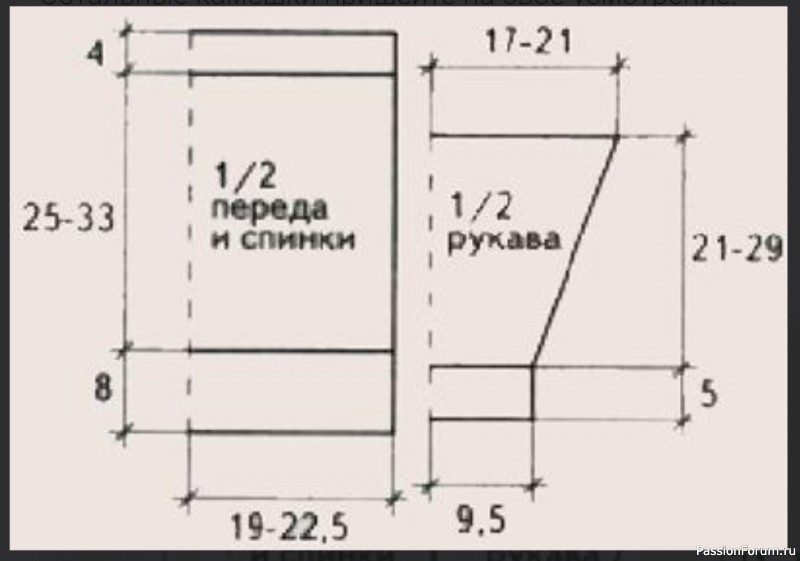 Розовый пуловер и шапочка. Описание