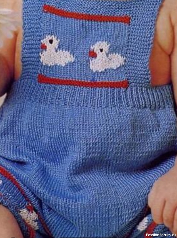 Детский комбинезон. Схема