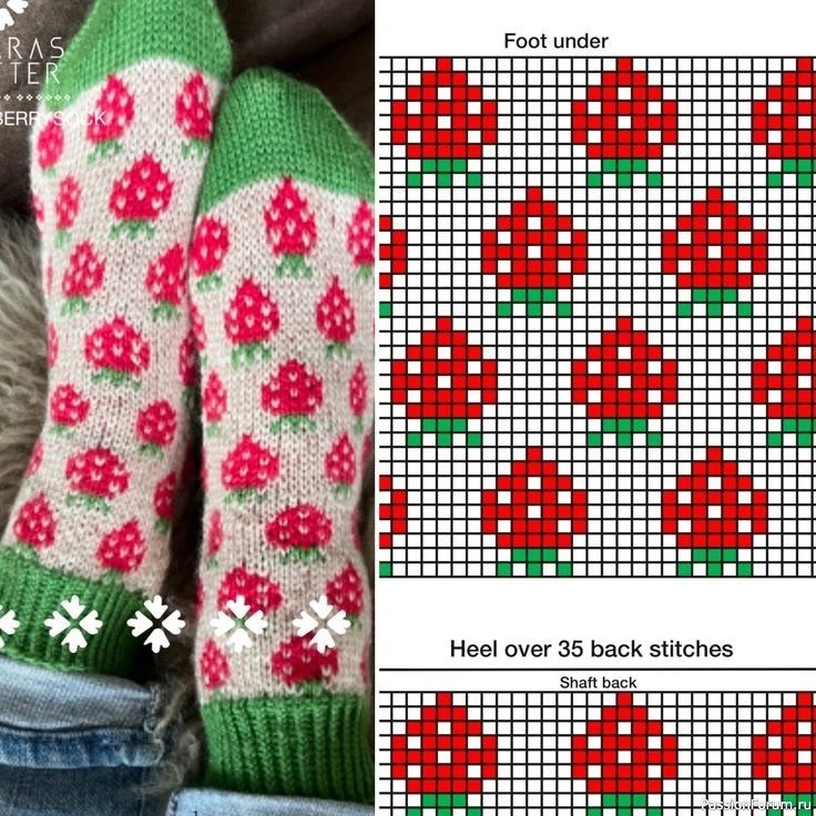 Жаккард спицами.детям. Схемы