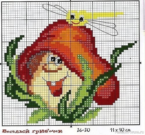 Жаккард для детских вещей. Схемы