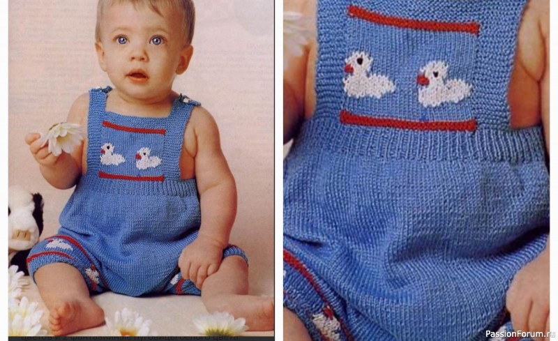 Детский комбинезон. Схема