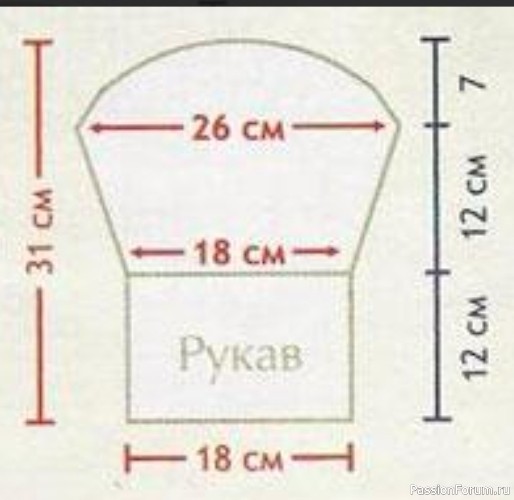 Вязаный жакет для девочки