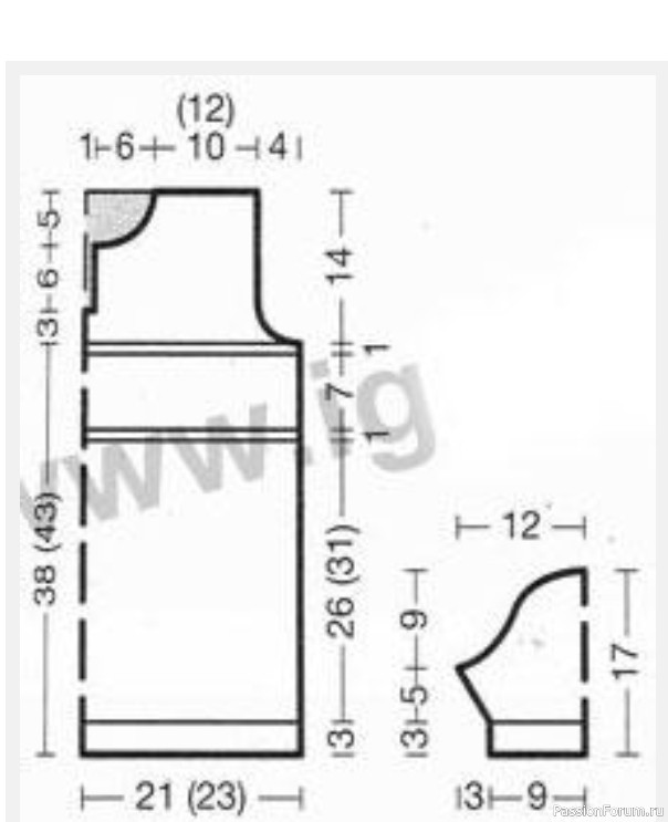 Джемпер для мальчика связан спицами. Описание