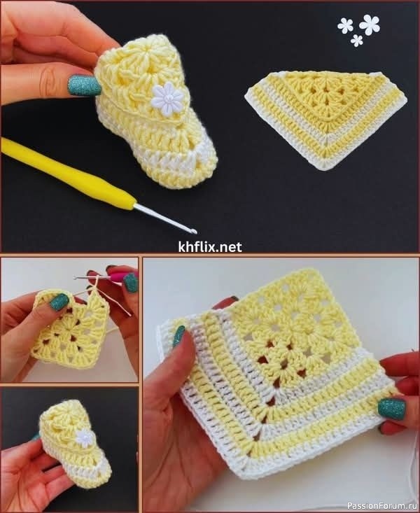 Пинеточки крючком. МК