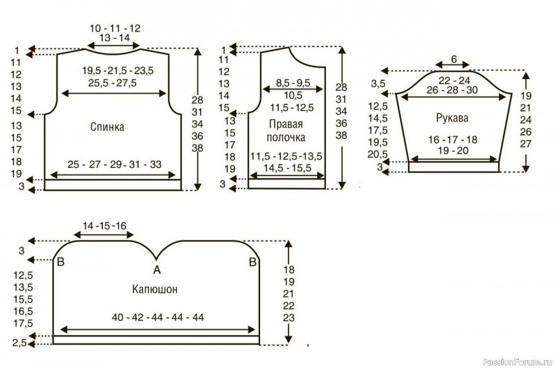 Кофта с капюшоном для малыша. Описание