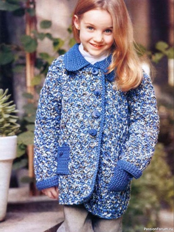 Жакет детский на пуговицах