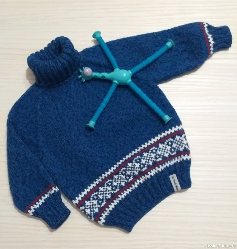 Детский свитер. Описание