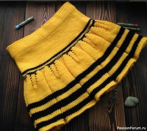 Юбочка "Пчелка" для девочки. Описание