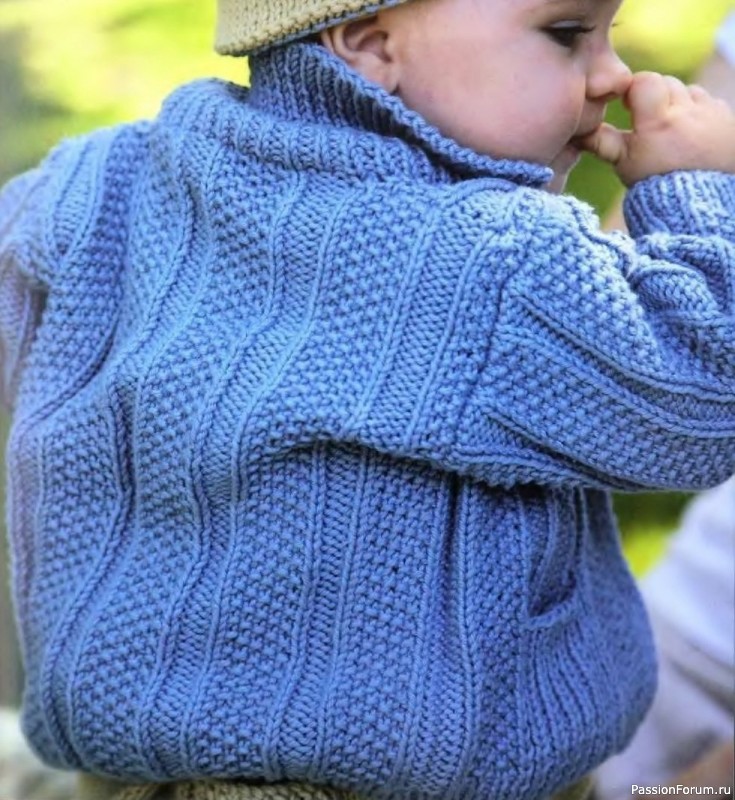 Детский жакет на 3-6 лет. Описание