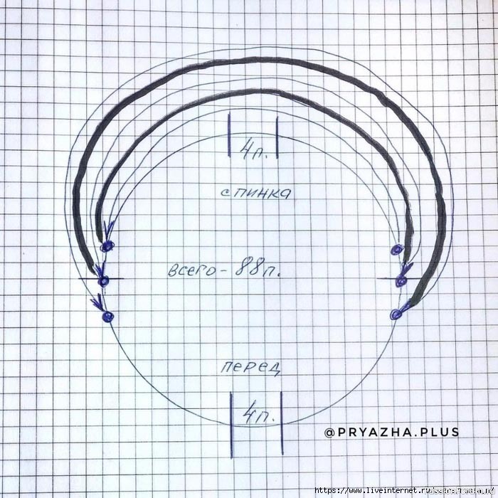 Как связать теплые штанишки для малыша