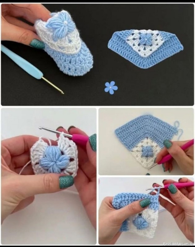 Пинеточки крючком. МК