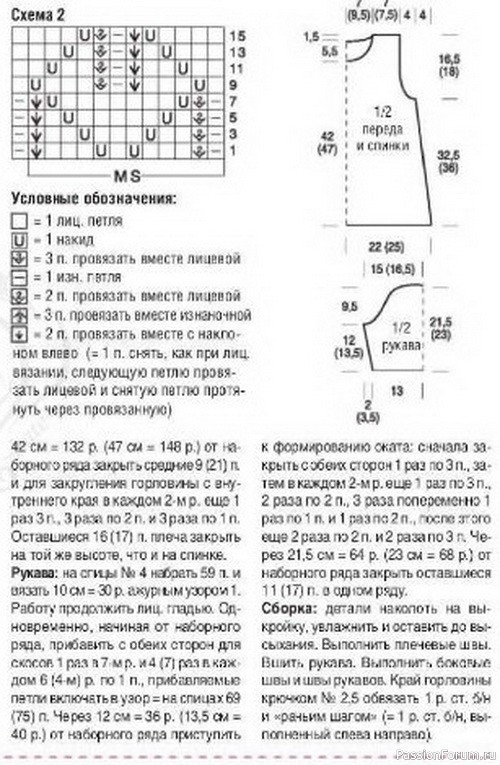 Ажурная туника для девочки