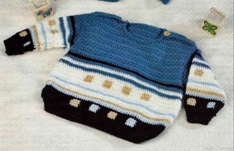 Джемпер для ребенка. Описание