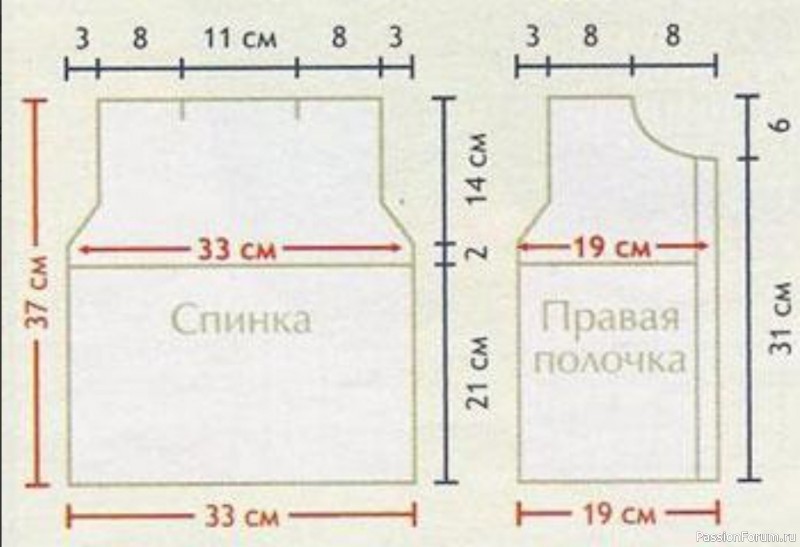 Вязаный жакет для девочки