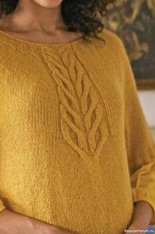 Джемпер от Норы Гоан. Описание