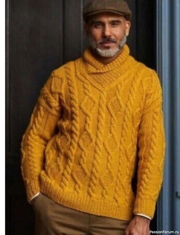 Мужской свитер «Moffan» от дизайнера Pat Menchini