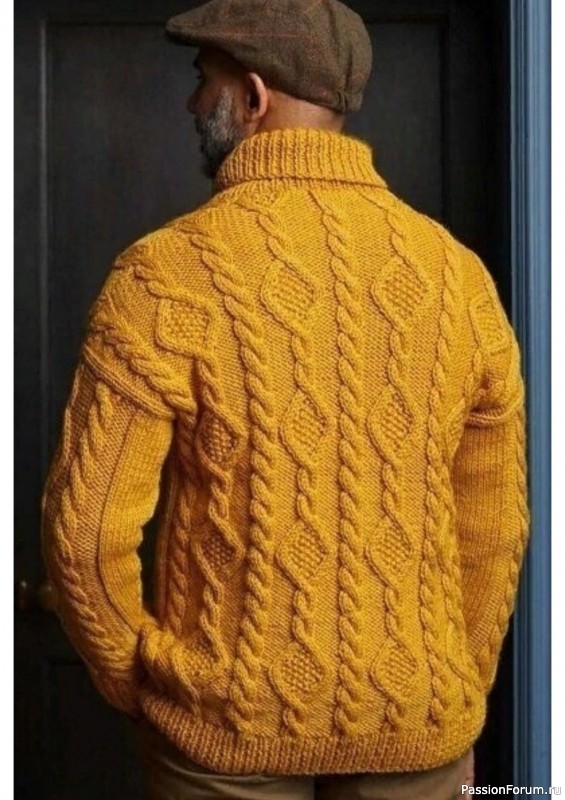 Мужской свитер «Moffan» от дизайнера Pat Menchini