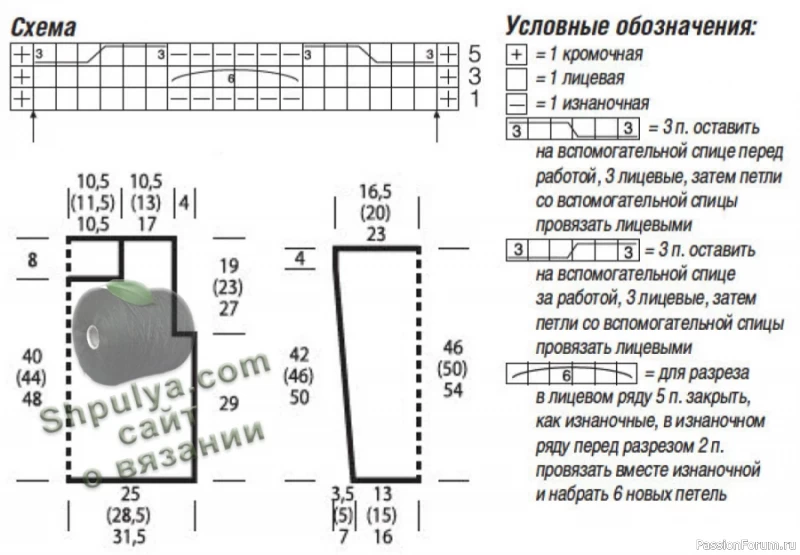 Хлопковый пуловер со структурным узором из «кос". Описание
