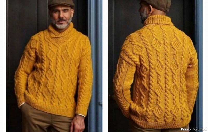 Мужской свитер «Moffan» от дизайнера Pat Menchini