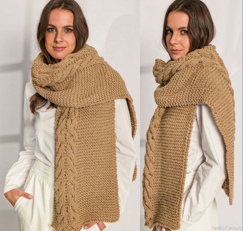Секреты модного шарфа. Схема