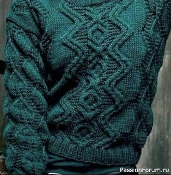 Стильный джемперок. Описание