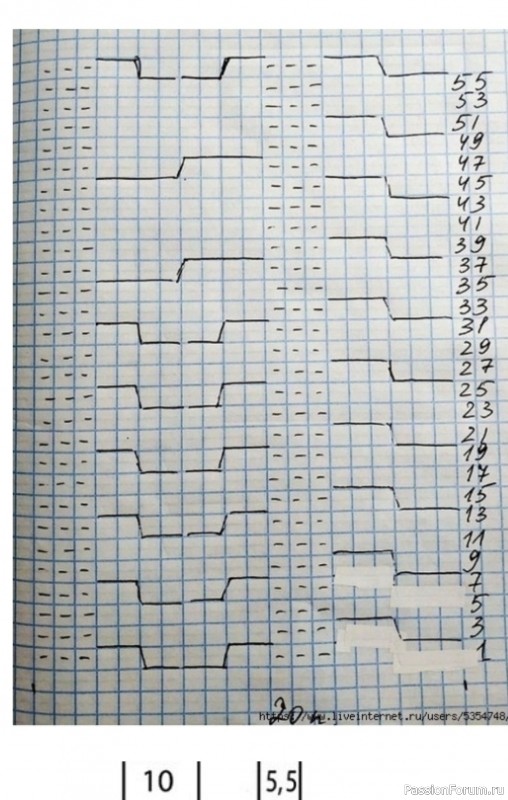 Жилет шоколадного цвета спицами. Схема