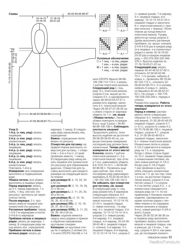Пальто с рукавами реглан и капюшоном. Описание
