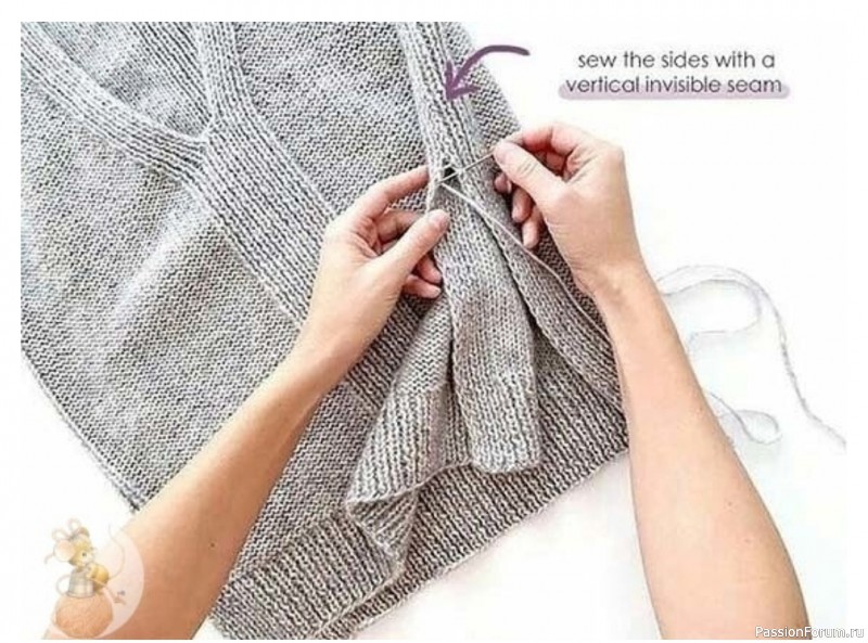 Красивый жилет спицами. Описание