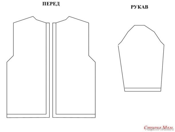 Летний ажурный кардиган. МК