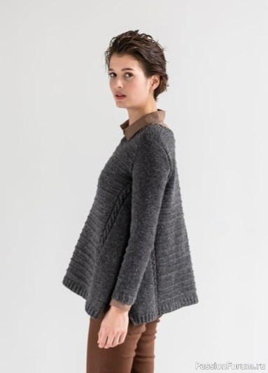 Описание стильного пуловера