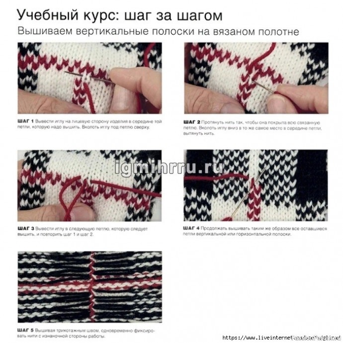 Жакет в клетку спицами