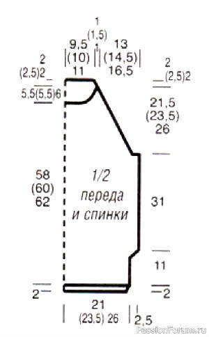 Вязаный пуловер и шапочка с шишечками