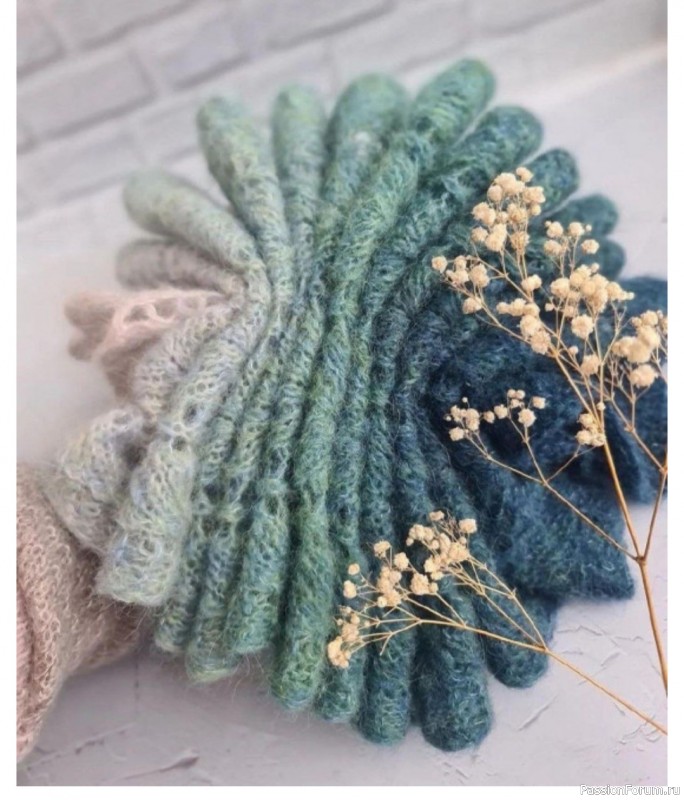 Шарф из Poema Alpaca. Описание