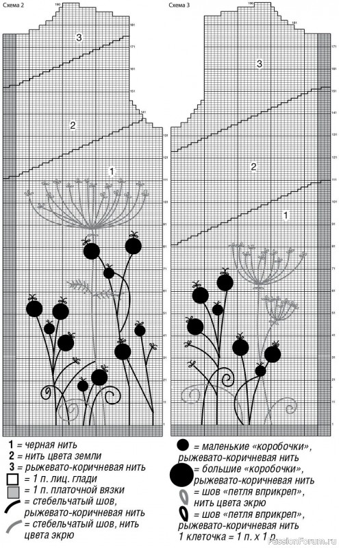Кардиган с вышивкой