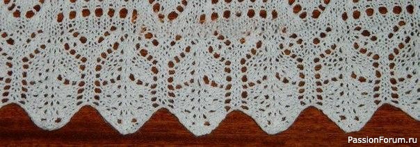Ажурный белый топ спицами